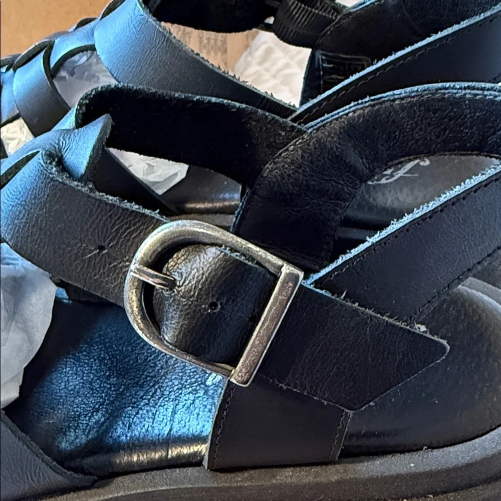 Free People Delaney Fisherman Platform Sandal - Picture 8 of 9